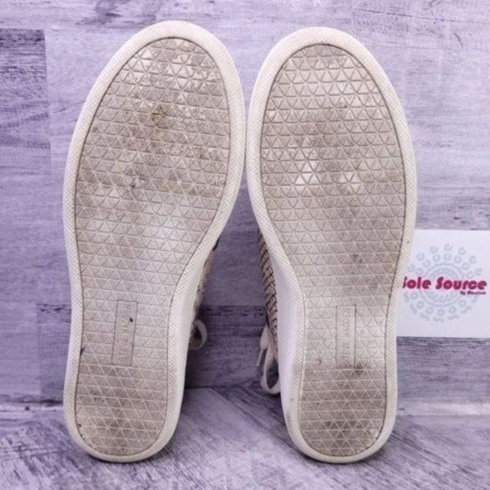 Steve Madden Bertie Snake Print Platform Sneaker … - image 7